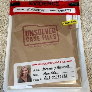 Unsolved Case Files - Harmony Ashcroft